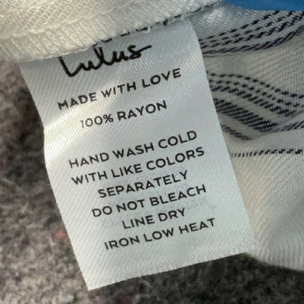 Lulus striped wrap around romper - Picture 6 of 6